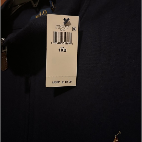 Estate Rib Quarter-Zip Pullover by: Ralph Lauren - Picture 2 of 5
